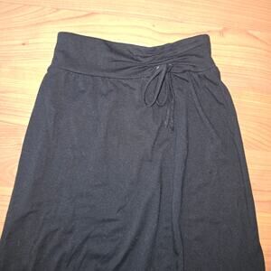 Joe B Black Midi Wrap Skirt Small Kids